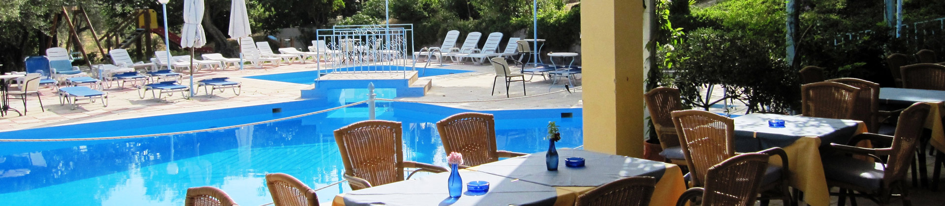 Restaurant by the pool.